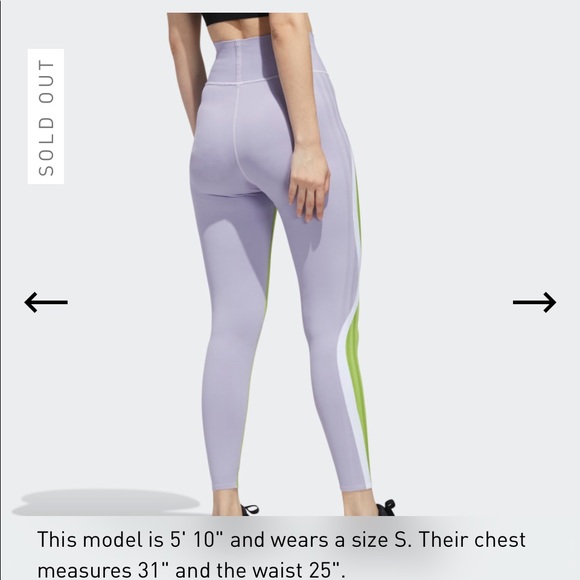 ADIDAS PRIMEKNIT TIGHTS WITH A HIGH-RISE WAIST - Picture 4 of 9